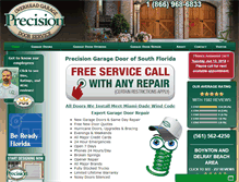 Tablet Screenshot of flgaragedoor.com